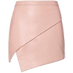 Michelle Mason Leather skirt